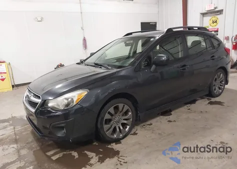 2014 Subaru Impreza 2.0I Sport Premium from USA, damaged, VIN JF1GPAL61E9287325